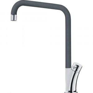 Смеситель кухонный  Franke Galileo Поворотный излив Fragranite Графит
