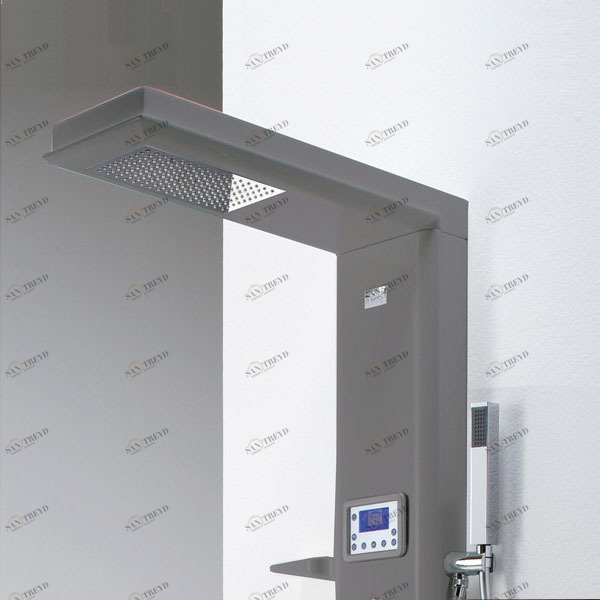 Душевая колонна Etoile Grey 55 см с хромотерапией 4ETA2N0G Gruppo Geromin