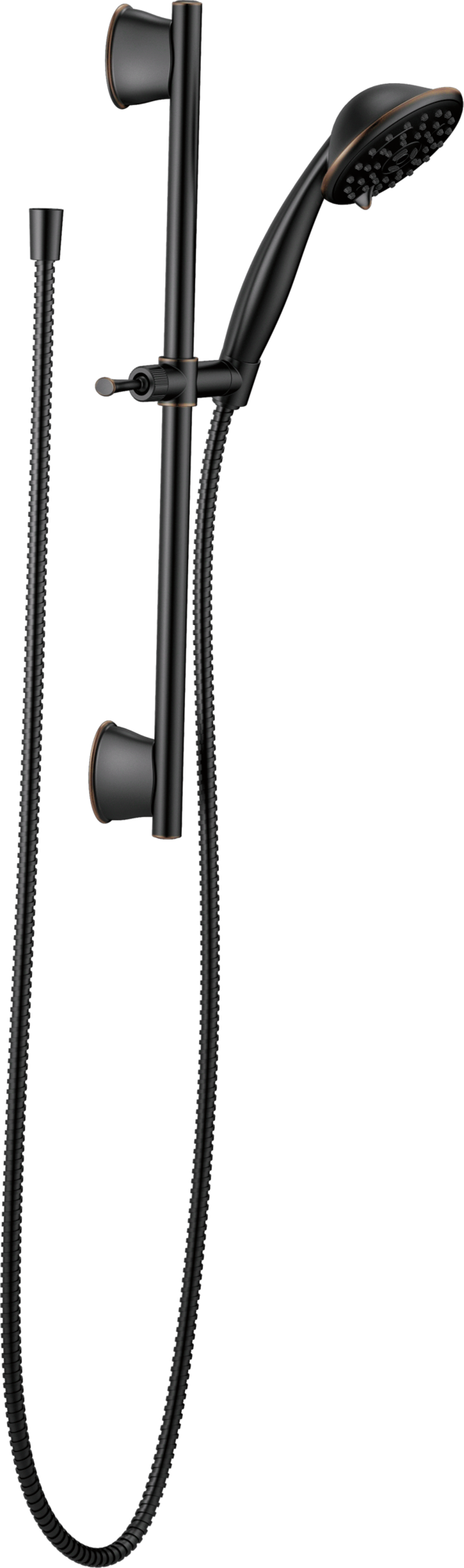 75806OB Ручной душ Porter 3 Setting Wall Bar Delta Faucet Universal Showering Масляная натертая бронза  - Вид №1