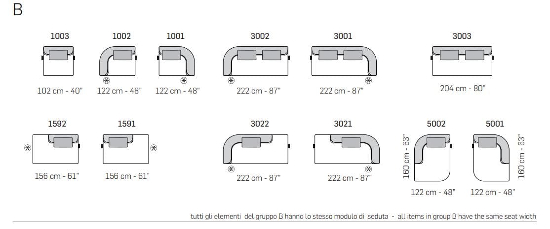 Ткань диван NICOLINE KLARENCE ARCH-00090741 - Вид №6