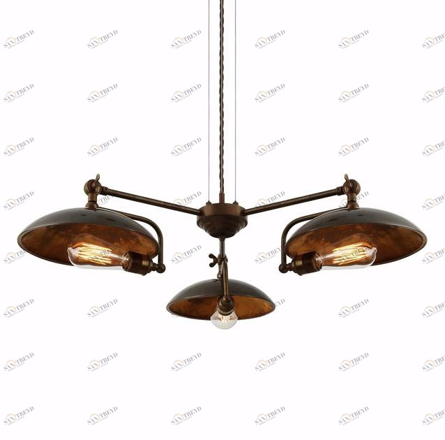Mullan Lighting Регулируемая люстра из латуни Cullen Mlf210 
