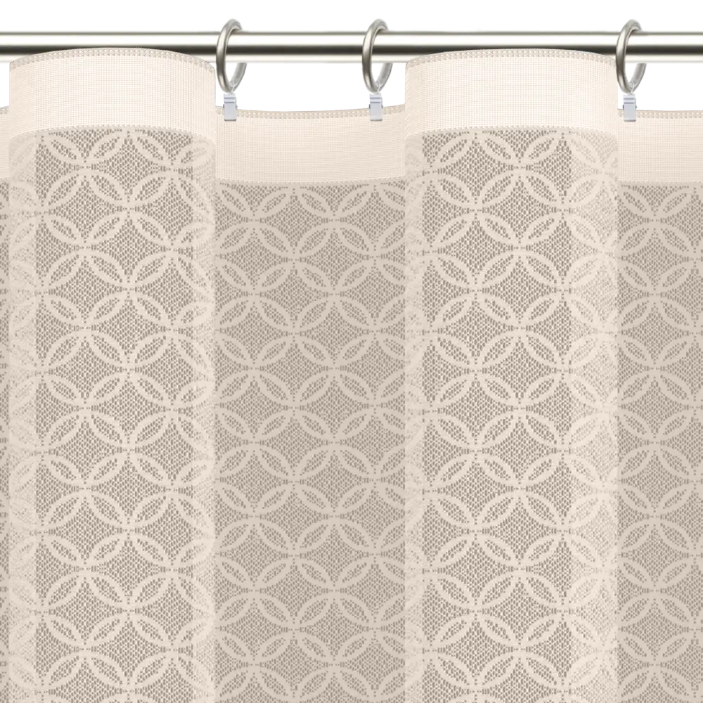 Тюль для кухни "Сиппо" 200x165 см цвет экрю Santreyd STLM-2007198 - Вид №5