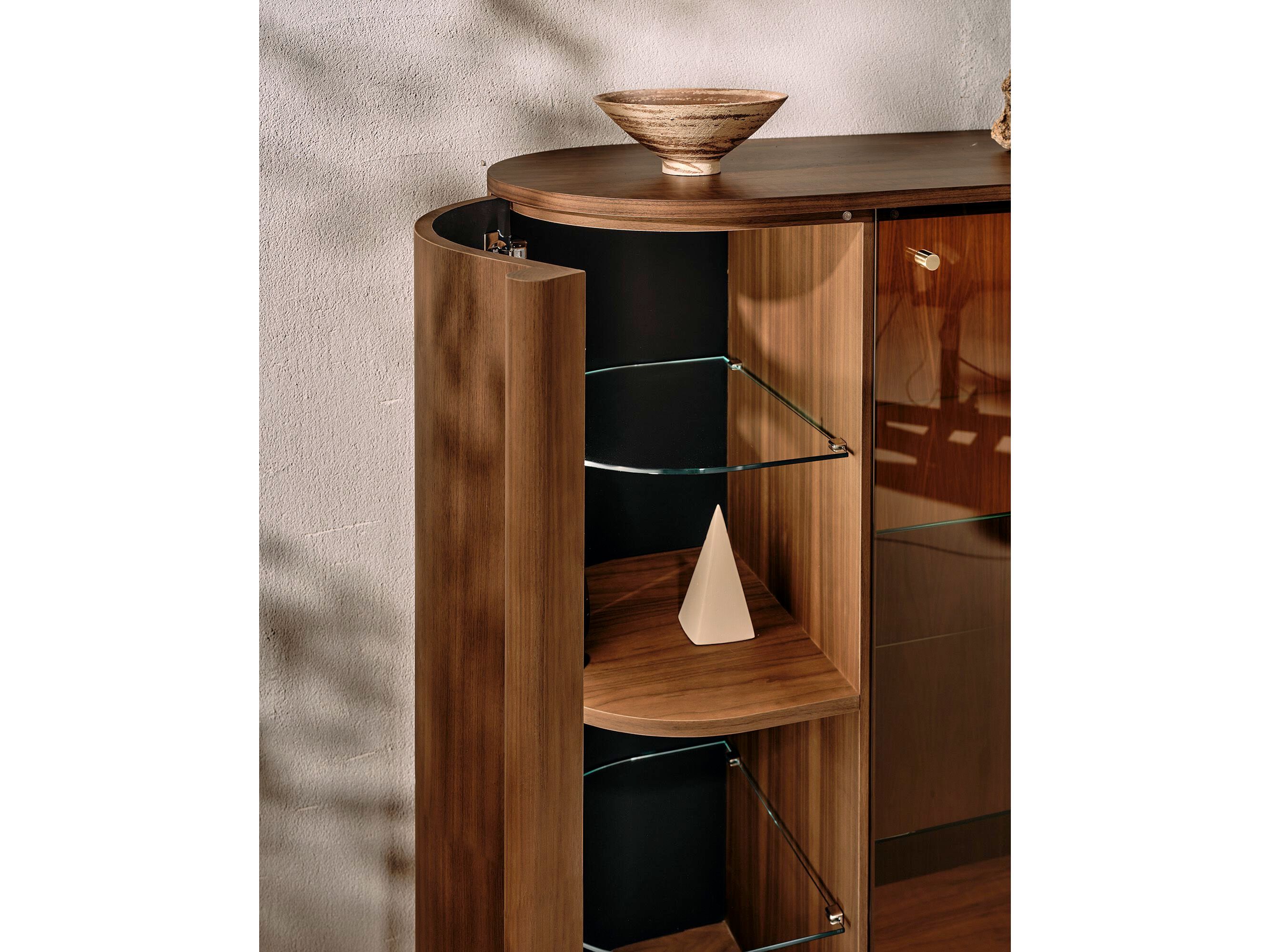 Деревянный шкаф со встроенным освещением Naturedesign DUSK ARCH-00075066 - Вид №5