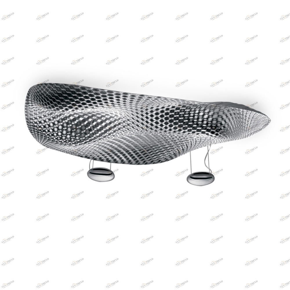 Потолочный светильник 1516010A от Artemide ARTEMIDE ДИЗАЙНЕРСКИЕ 244292 Никель;прозрачный 