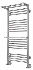 4660059582153 СТАНДАРТ Аврора c 2 полками П20 400х1010 (4+6+6+4) Полотенцесушитель TERMINUS Нержавеющая сталь