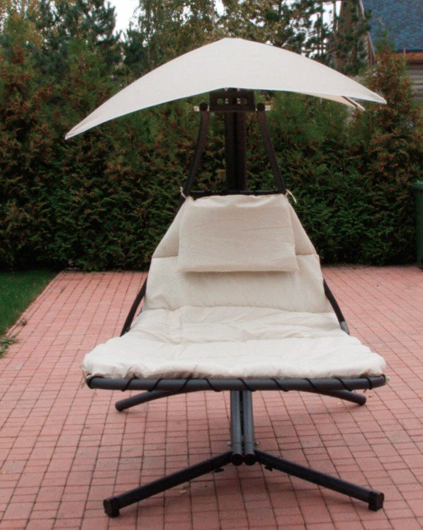 Качели садовые подвесные двухместные Luna Double BESTA FIESTA  132504 Бежевый  - Вид №3