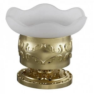 Мыльница стекло настольная Hayta (Германия) 13916-2/GOLD