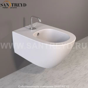 372430 Биде подвесное Aquatech Kerasan