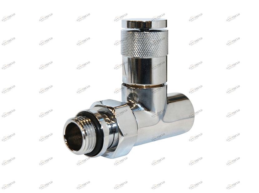 Вентиль ручной регулировки прямой, PIANO (хром), 1/2" Royal Thermo sun-id-645989