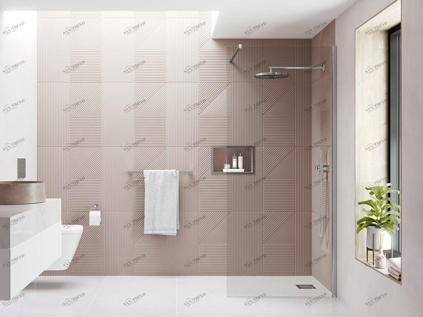 Flair Showers Душевая кабина со стеклянной панелью и стабилизатором поперечной устойчивости Ayo Ayo10mw60c
