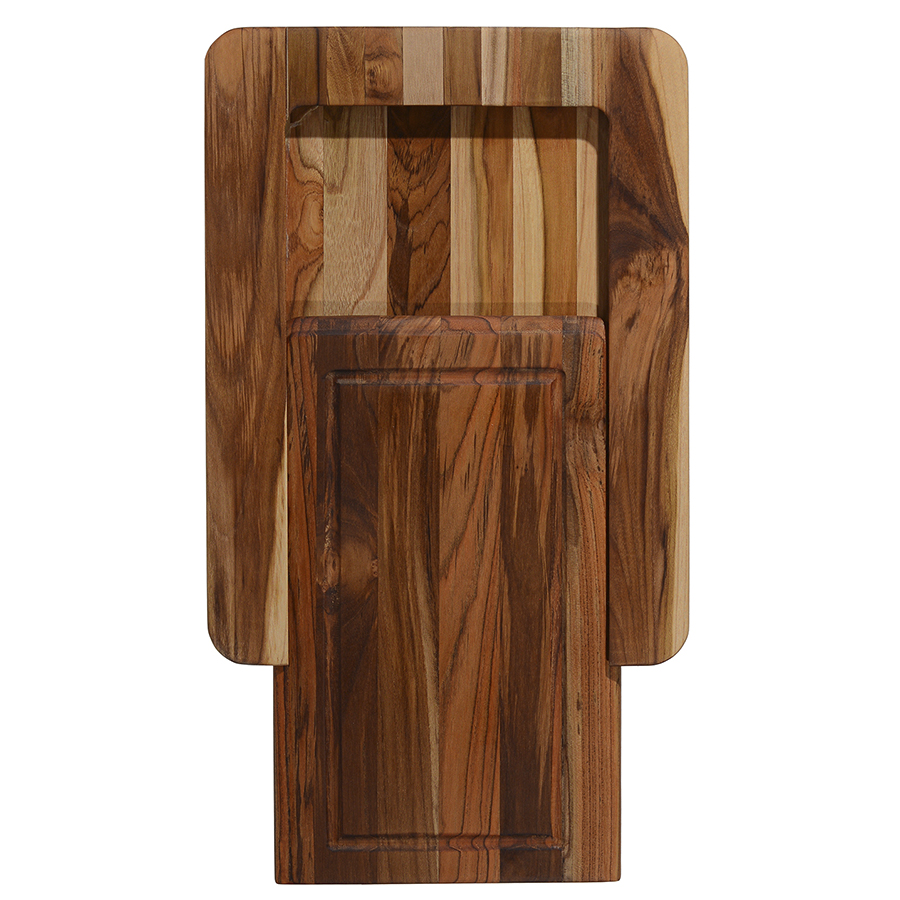 TH110 Набор раздвижной из 2 разделочных досок traditional 41x31 см TEAKHAUS  - Вид №5