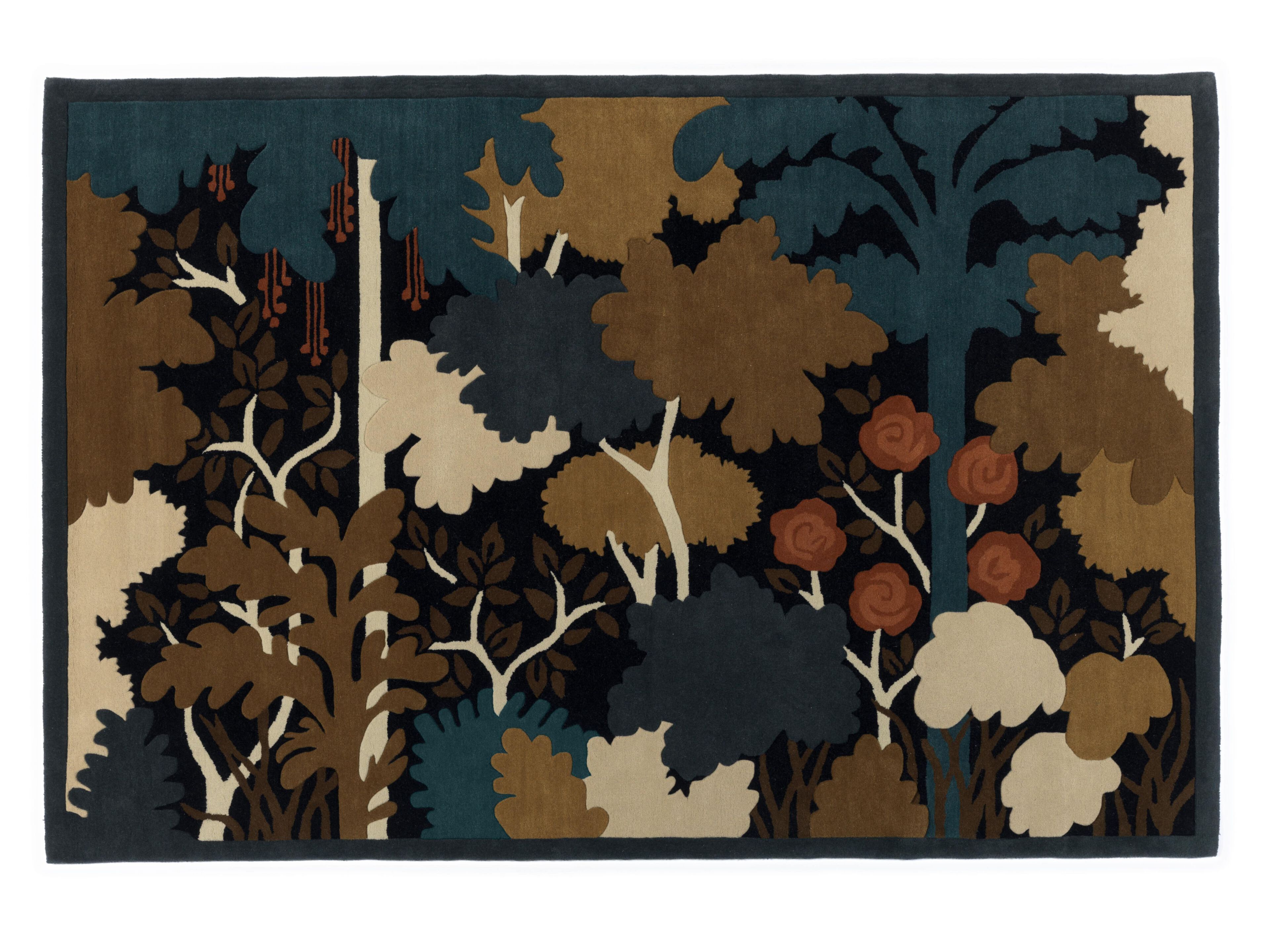 Прямоугольный шерстяной ковер ручной работы Élitis PASSIFLORE ARCH-00116675 - Вид №4