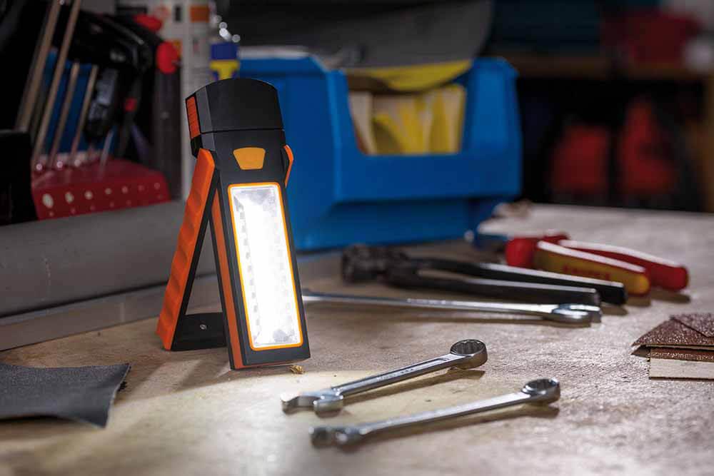 Светильник переносной светодиодный H 16 см черно-оранжевый Work light 78970 PAULMANN WORK LIGHT 00-3899658 Черный  - Вид №2