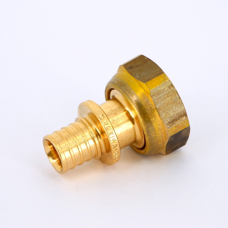 Муфта надвижная Rehau В 16х1/2" RX с накидной гайкой 366075 - Вид №1