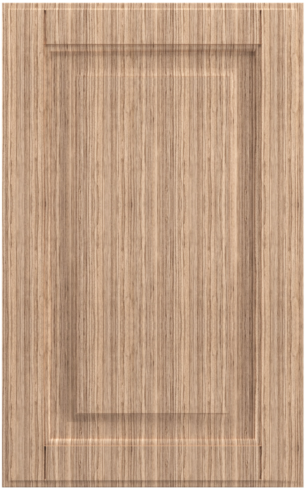 Фасады для кухни Кантри Фрезеровка «Честер» Зебрано светлое №125 SIDAK SIST46-10018