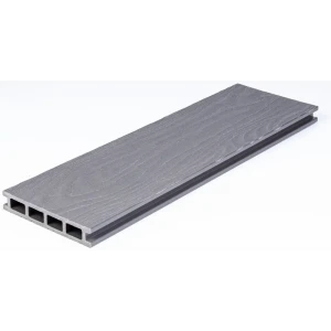 Террасная доска ДПК Groentec цвет Серый 145x25x3000 мм 0.435 м²