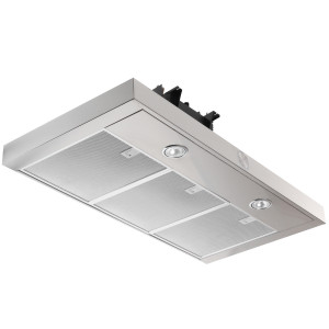 1106573 Вытяжка каминная Jetair TOUCH IX/A/90 серебристый