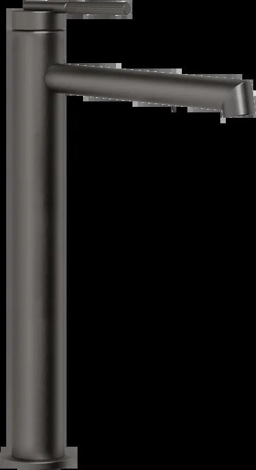 Смеситель для умывальника 63506 707 Gessi Ingranaggio ЧЕРНЫЙ МЕТАЛЛ BR. PVD
