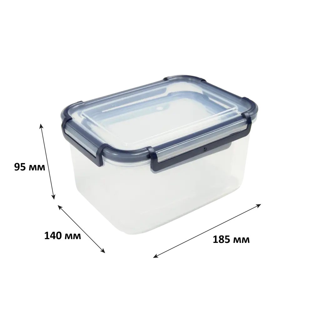 Santreyd: Набор герметичных контейнеров для хранения продуктов 0.8+1.6 л 84841765 STLM-0055941 - Вид №6