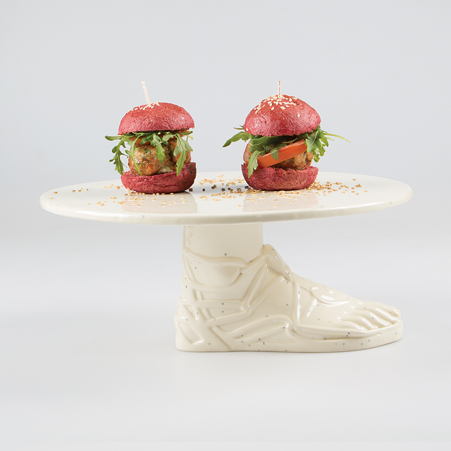 Подставка-столик керамическая Hestia белая Doiy DYHESSKWH - Вид №4