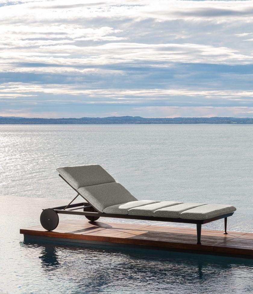 Talenti Садовая кушетка из ткани Recliner на колесиках Cruise alu Crualulet - Вид №1