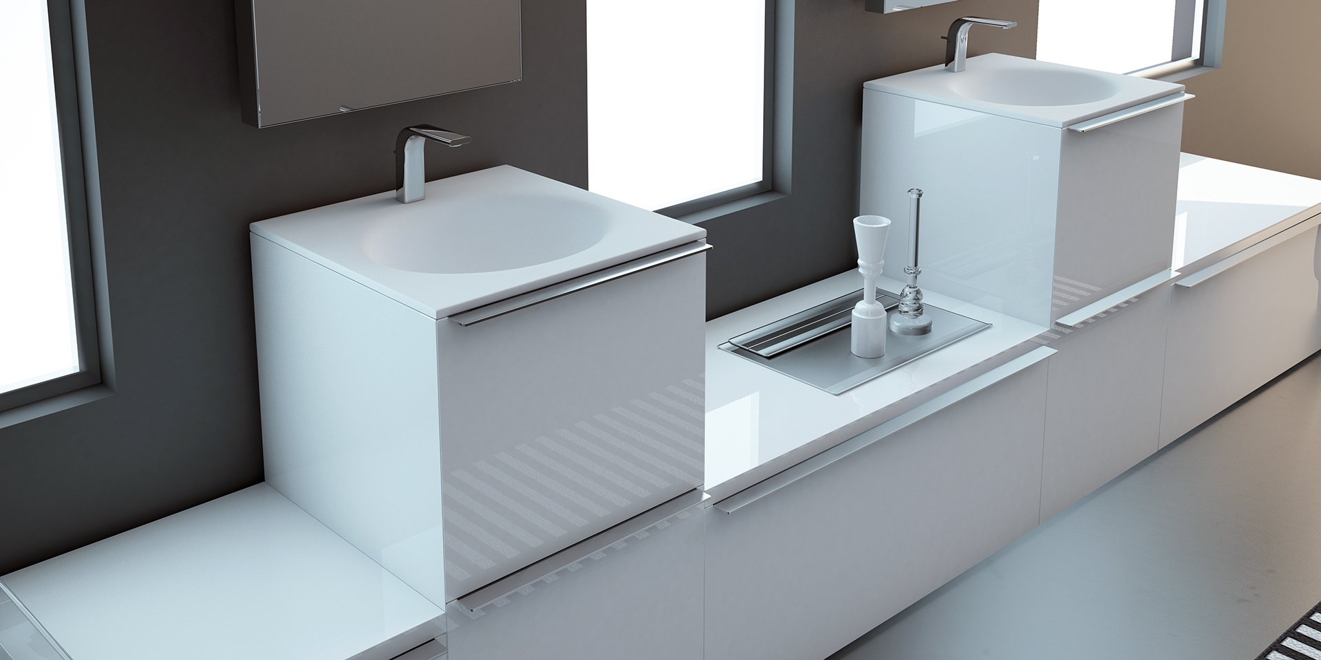 Модуль-тумба с ящиком KA014B Inbani Ка - Вид №1