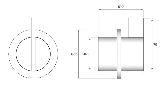 Набор для душа из нержавеющей стали с ручным душем COCOON Piet Boon ARCH-00022580 - Вид №5