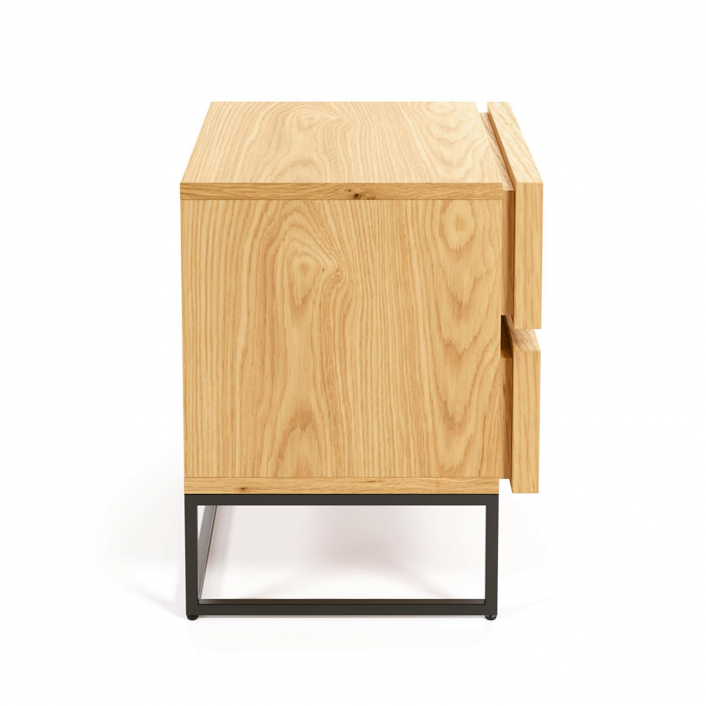 101823 Прикроватная тумбочка с дубовым шпоном 45 x 51 см La Forma Taiana  - Вид №2