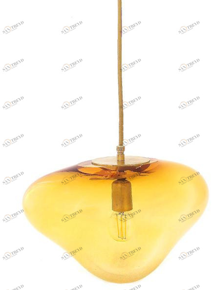 ELOA Подвесной светильник с прямым светом ручной работы из дутого стекла Planetoide Ser.s