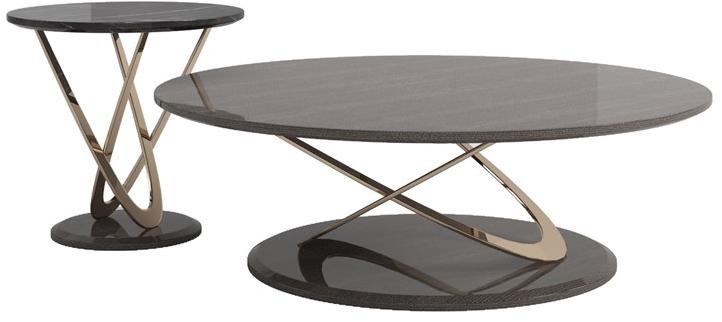 Reiggi Круглый столик из мрамора Phoenix Rj210 - Вид №1