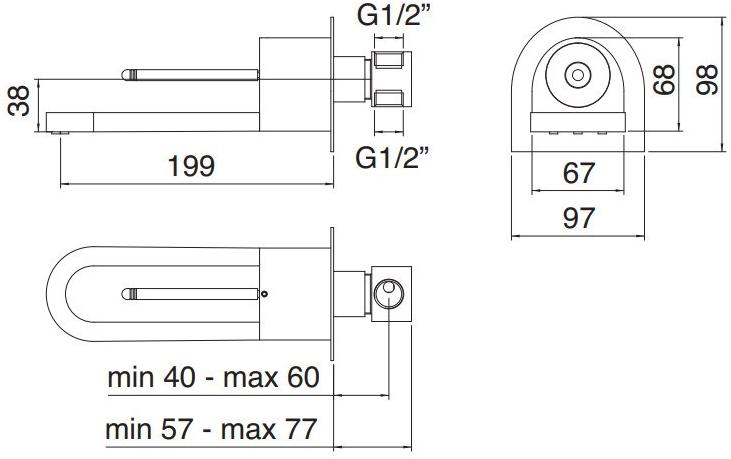 Rubinetterie Treemme Philo  7051  - Вид №1