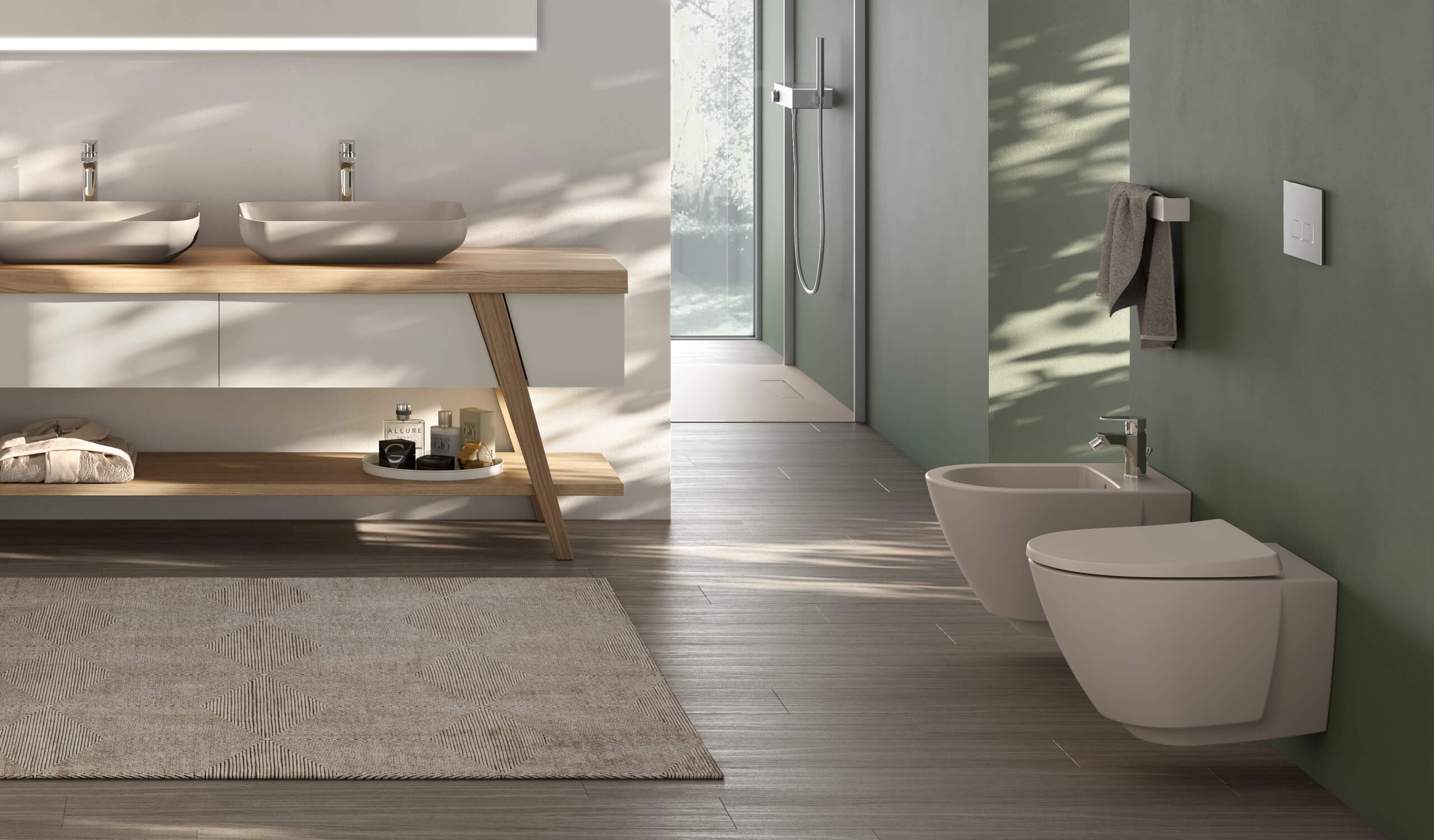 Керамический подвесной туалет Gruppo Geromin мода ARCH-00123453 - Вид №3