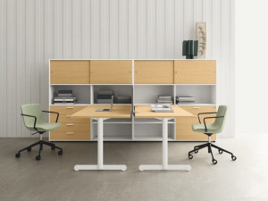 Секционная рабочая станция из меламина