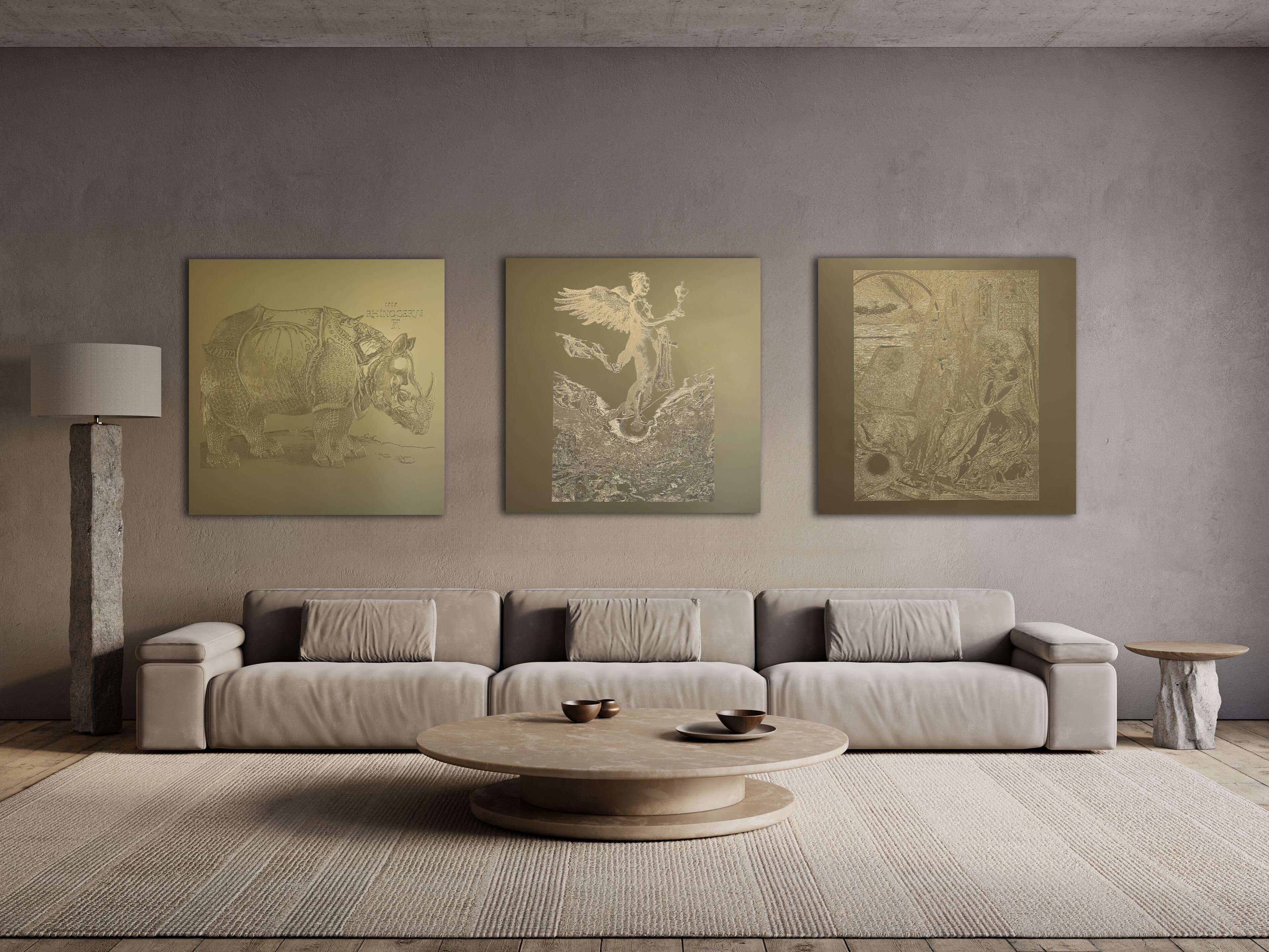 Алюминиевая гравюра на дереве Officinarkitettura® Дюрер ARCH-00034591 - Вид №12