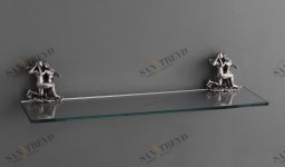 Полка стеклянная ART&MAX ROMANTIC AM-B-0813-T