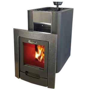 Печь для бани ПрофиКамин Таруса со стеклом и закрытой каменкой 1 кВт