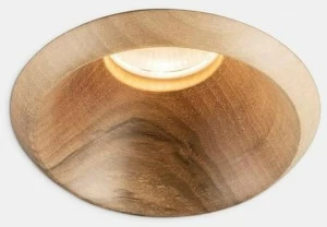 LEDS C4 Круглый встраиваемый деревянный светодиодный точечный светильник Play