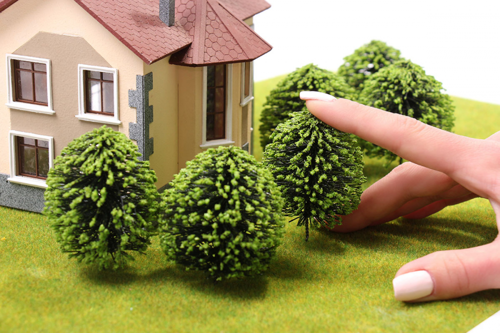 011-ee-005 Набор кустарников для макета 7 см Morrison 