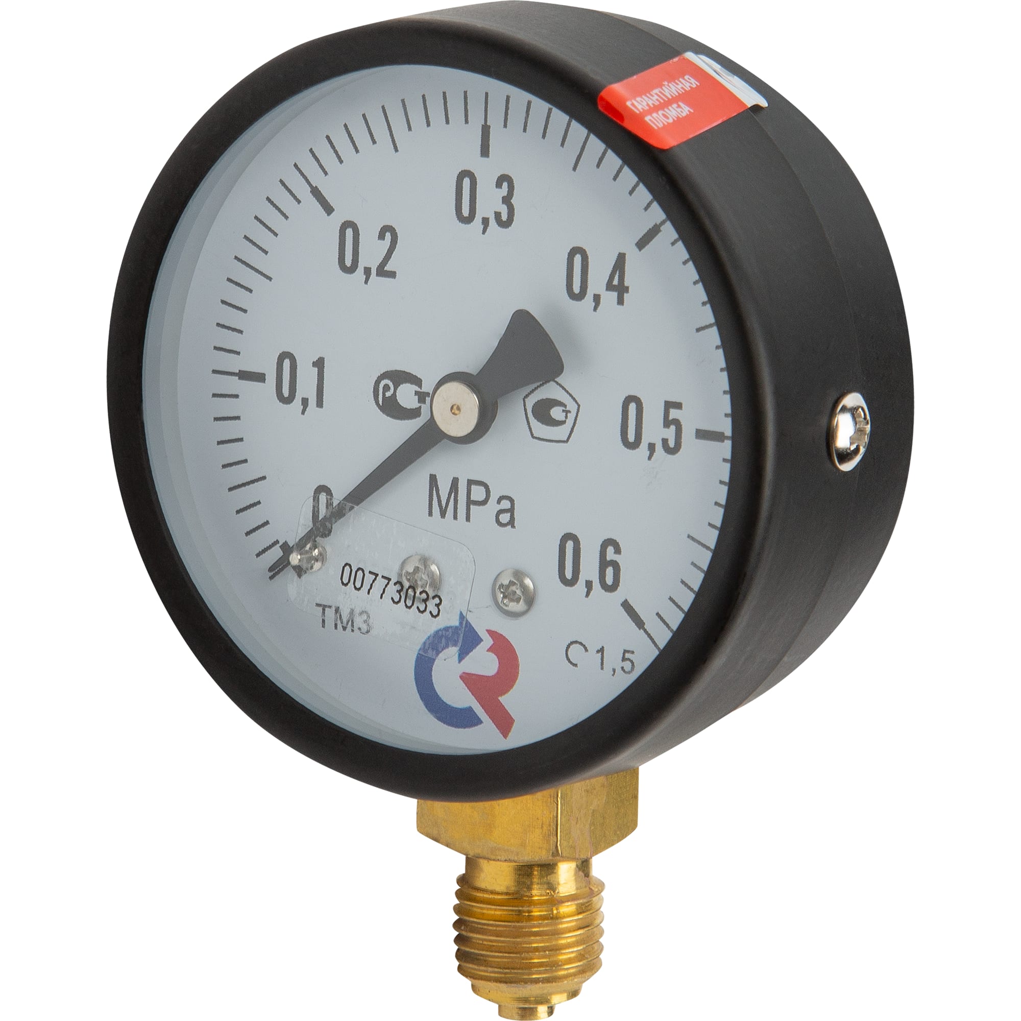 85258312 Манометр радиальный Росма 6 бар, 1/4" Santreyd  - Вид №1