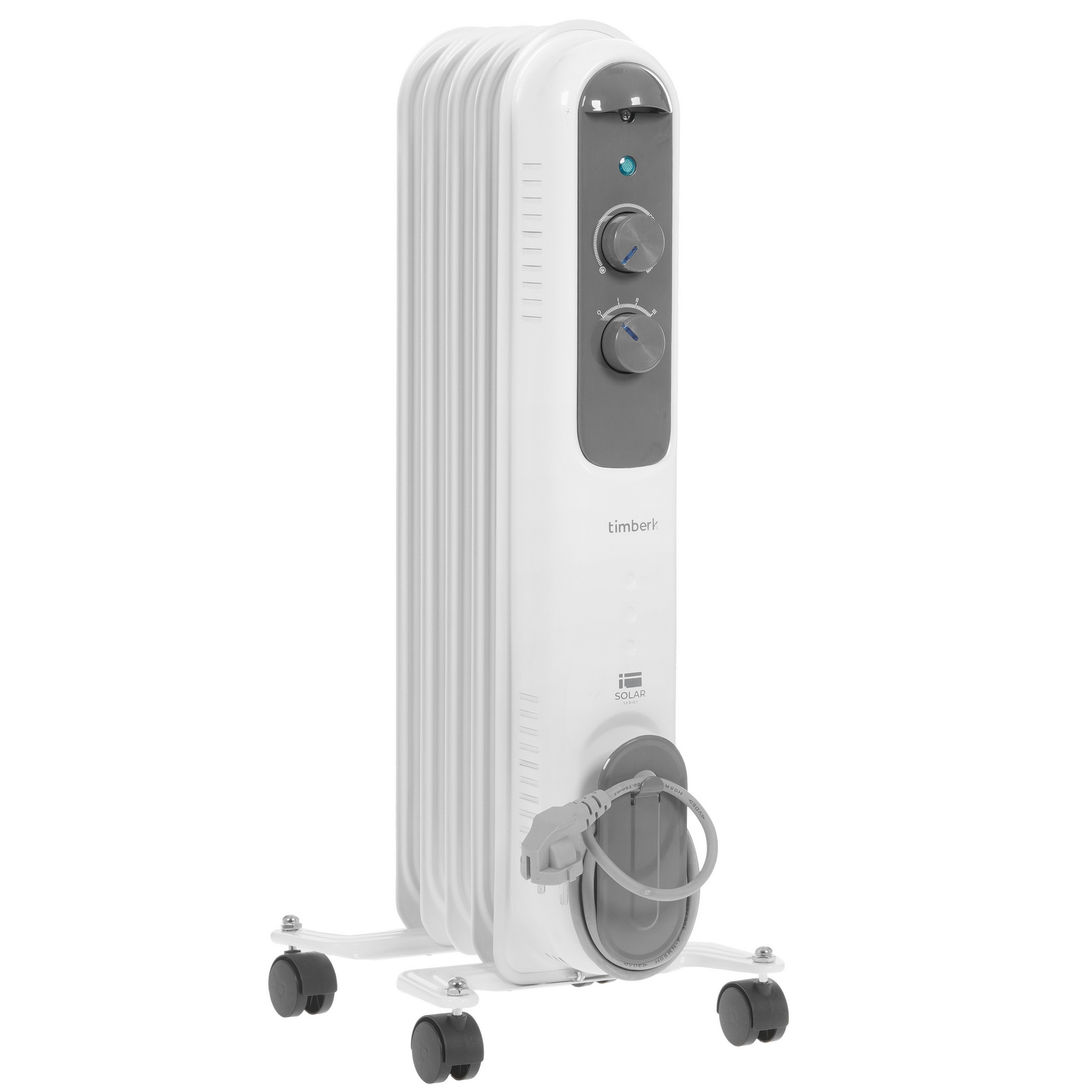 5336452 Масляный обогреватель Timberk TOR 21.1005 DC белый STDN-0018306