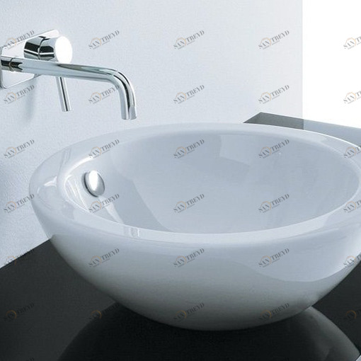 PT04500001 Накладная раковина на столешницу  овальная Disegno Ceramica 