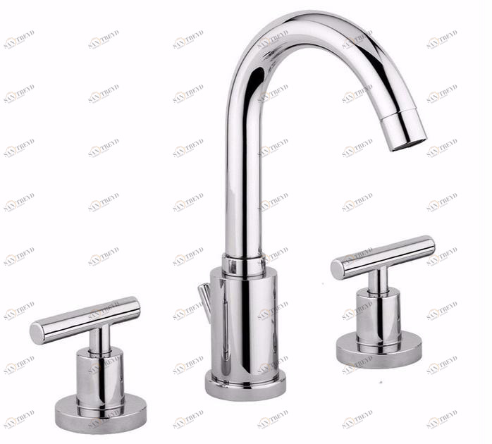 Rubinetteria Giulini Смеситель для раковины на 3 отверстия с регулируемым изливом G4 F7712a