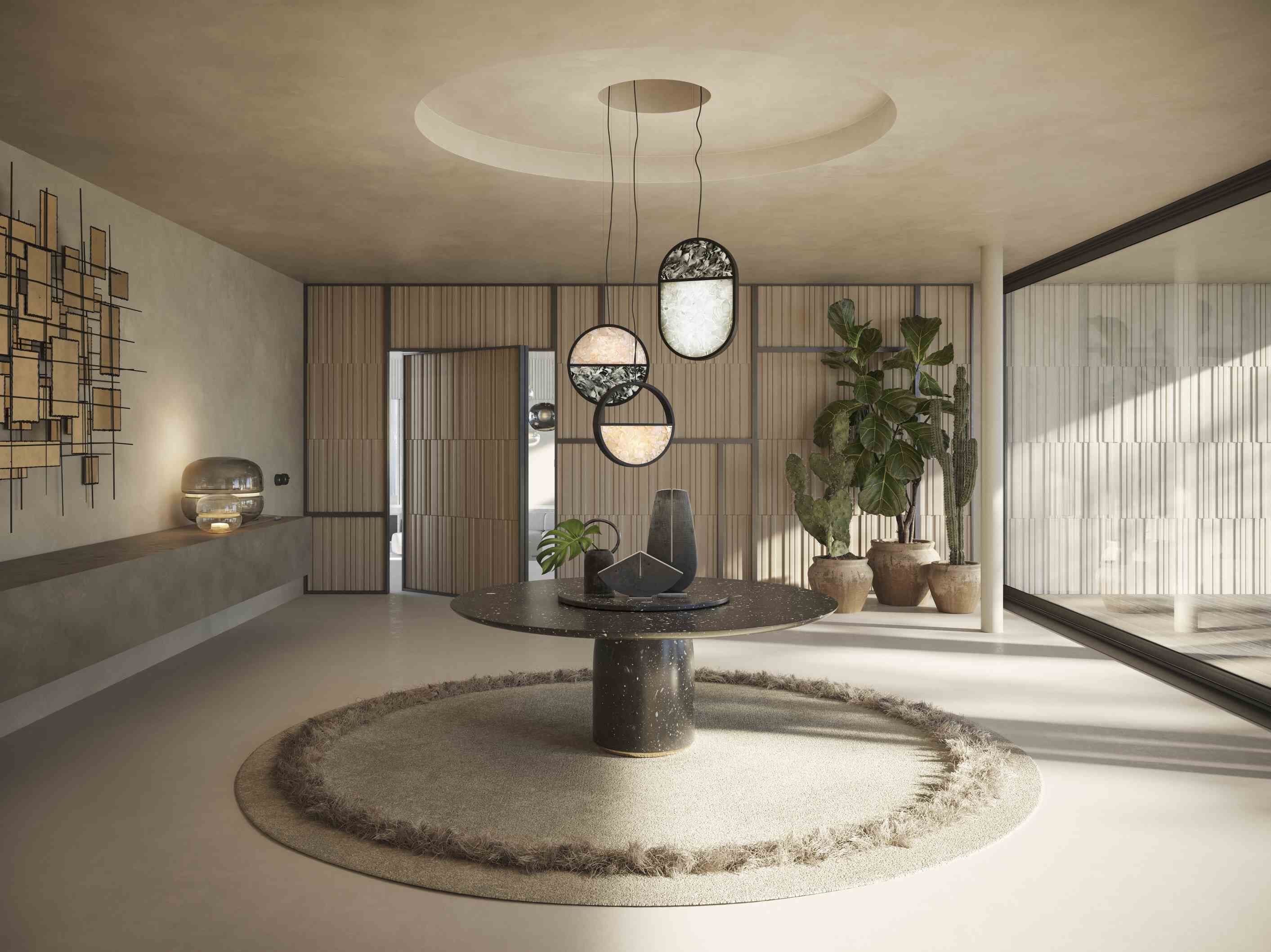 Стеклянный подвесной светильник BROKIS Геометрическая ARCH-00024113 - Вид №33