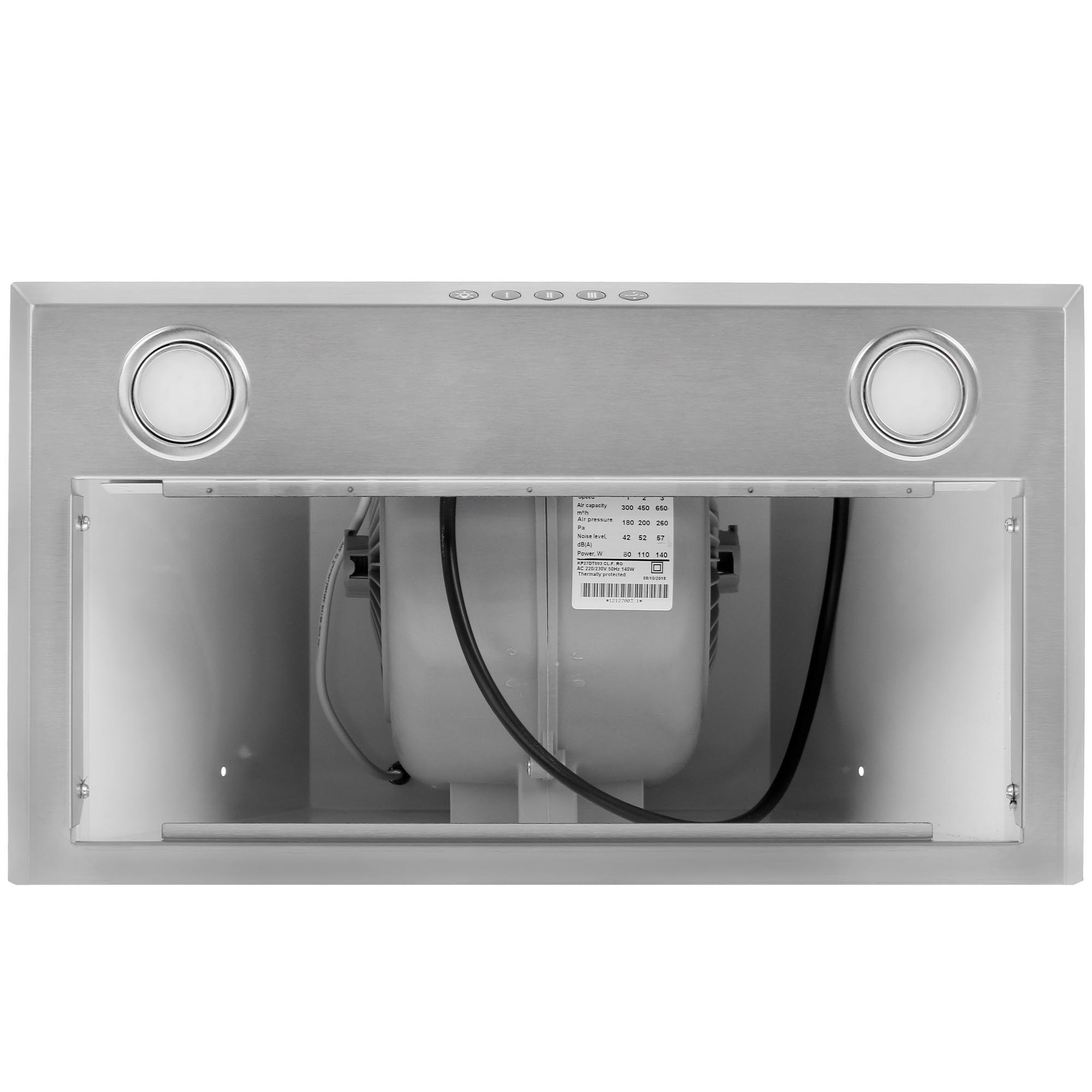 1183410 Вытяжка полновстраиваемая ELIKOR Врезной блок 52Н-650-Э3Д серебристый STDN-0138840 - Вид №6