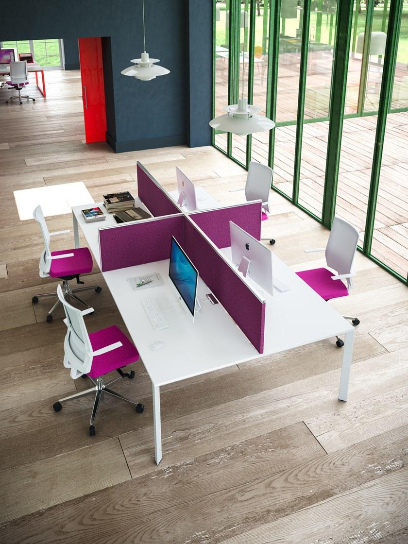 Sinetica Модульный прямоугольный рабочий стол Diamond sun-id-1387545 - Вид №9