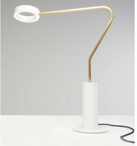 ZAVA Настольная металлическая светодиодная лампа прямого света Meta