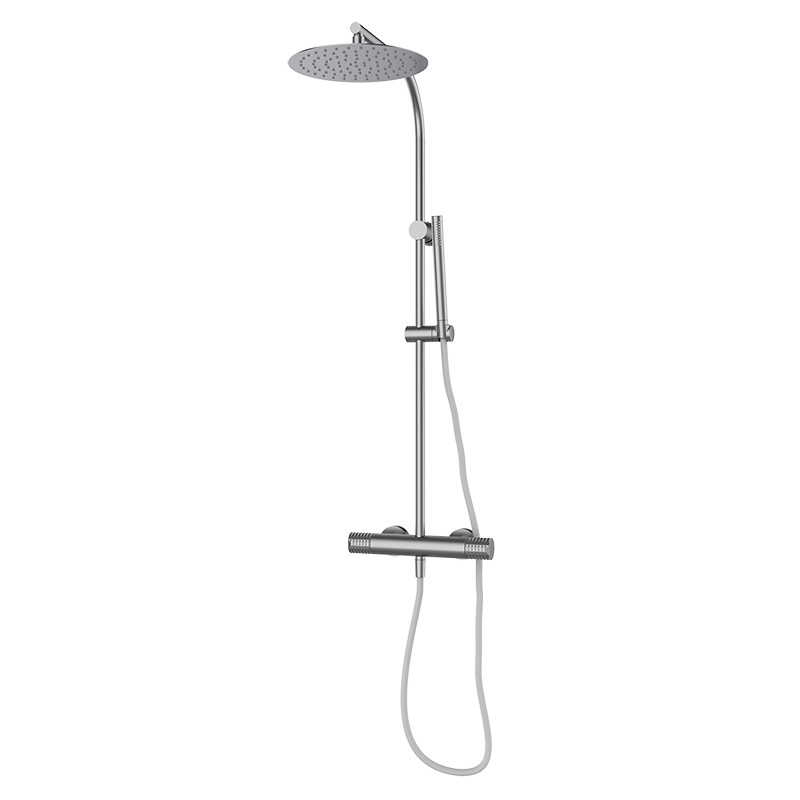 75499753 PREMIUM Inox Смеситель для душа с колонкой Нержавеющая сталь GRB MIXERS 