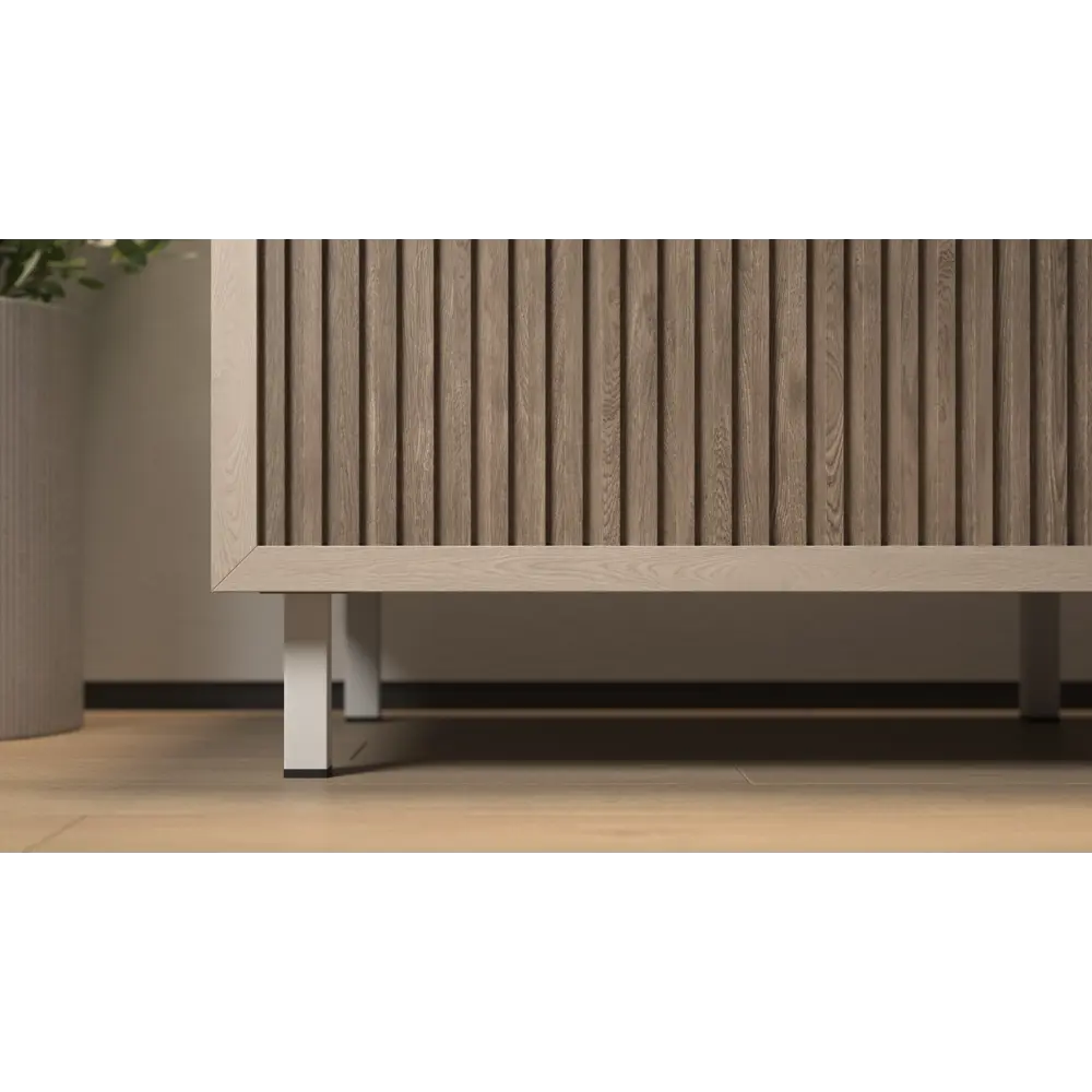 EDSON Квадратная стальная ножка для мебели 100 мм 82754080 STLM-0035471 - Вид №4