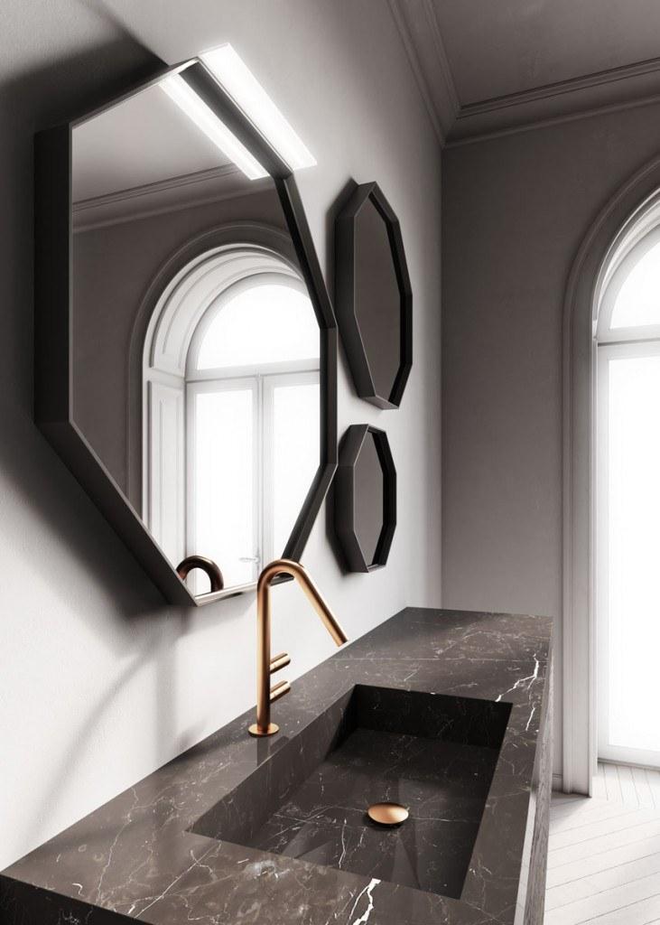 Ideagroup Тумба под умывальник с зеркалом Dolcevita by aqua sun-id-1451386 - Вид №2