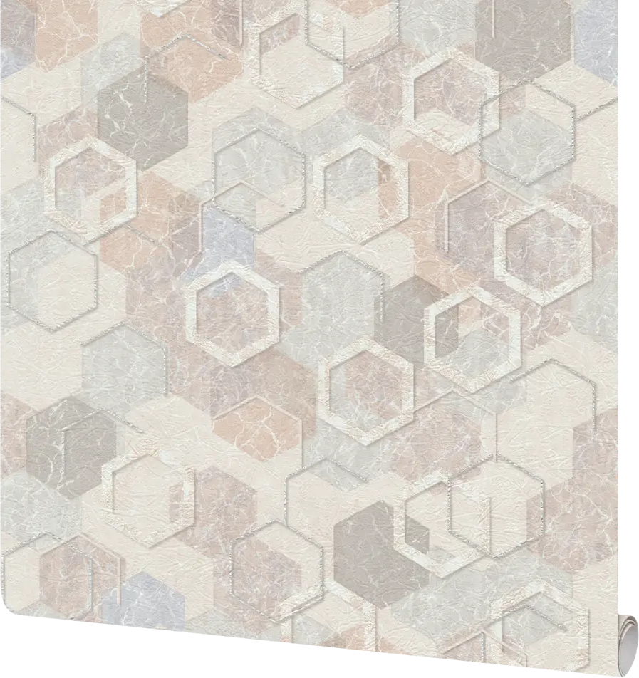 Московская обойная фабрика Гектор: бумажные обои бежево-коричневые 0.53 м 89369377